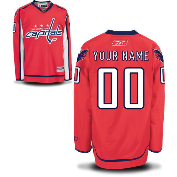 Reebok Washington Capitals Custom Youth Premier Home NHL Jersey